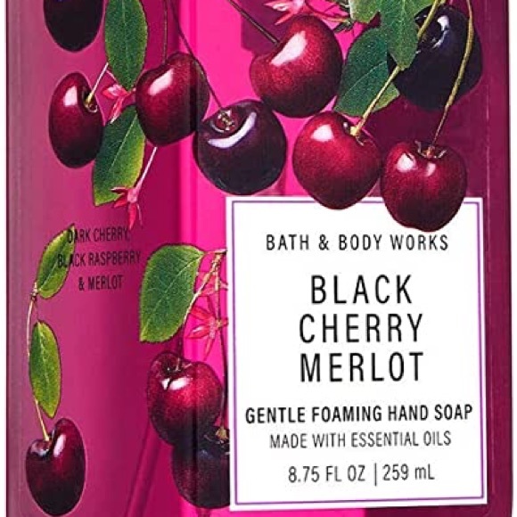 NWT Black Cherry Merlot Gentle Foaming Hand Soap - Picture 1 of 2